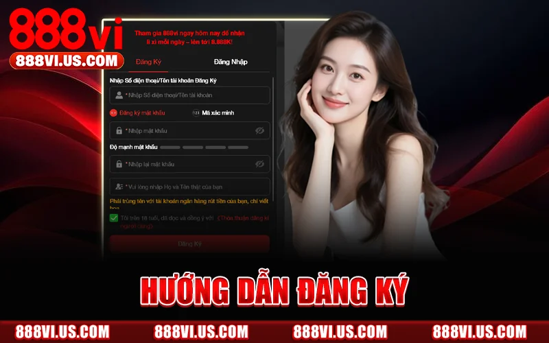 Hướng Dẫn Đăng Ký 888vi